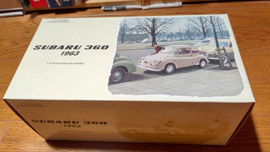 ebbro 1/12 SUBARU 360 1963 ミニカー レア品
