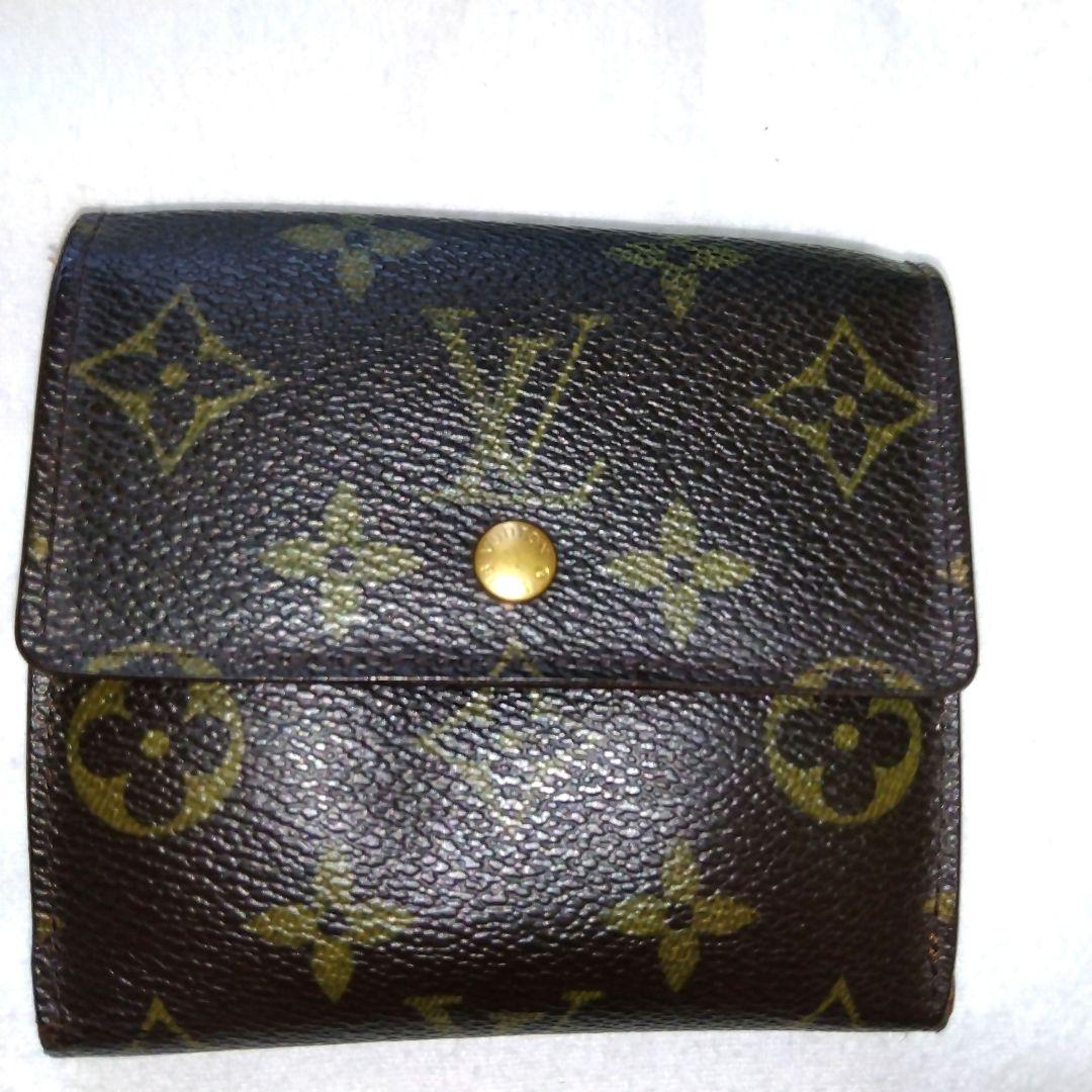 （美品）ルイヴィトンモノグラムM61652三つ折り財布