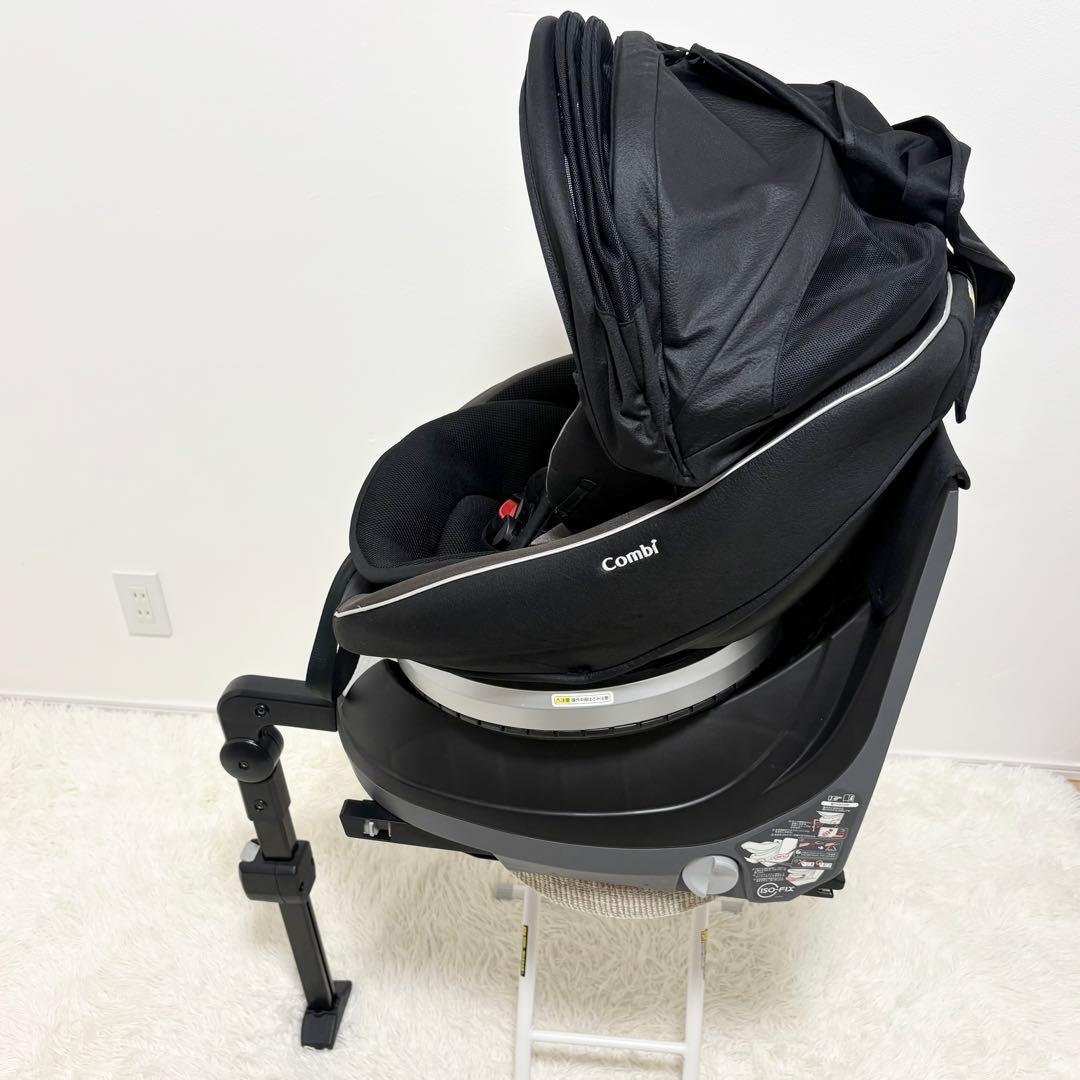 【美品】Combi クルムーヴ スマート ISOFIX エッグショック ブラック