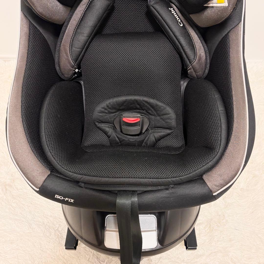 【美品】Combi クルムーヴ スマート ISOFIX エッグショック ブラック
