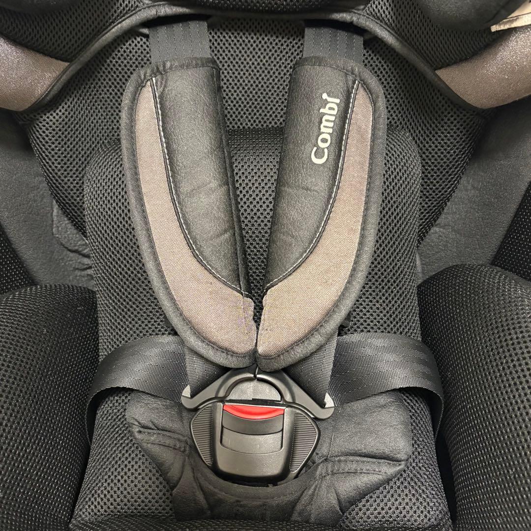 【美品】Combi クルムーヴ スマート ISOFIX エッグショック ブラック