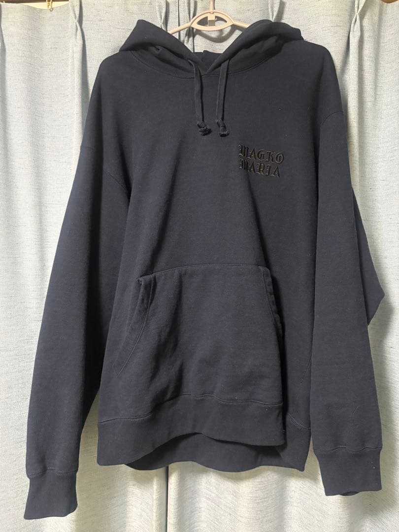 WACKO MARIA ダークネイビー パーカー ワコマリア Lサイズ 美品