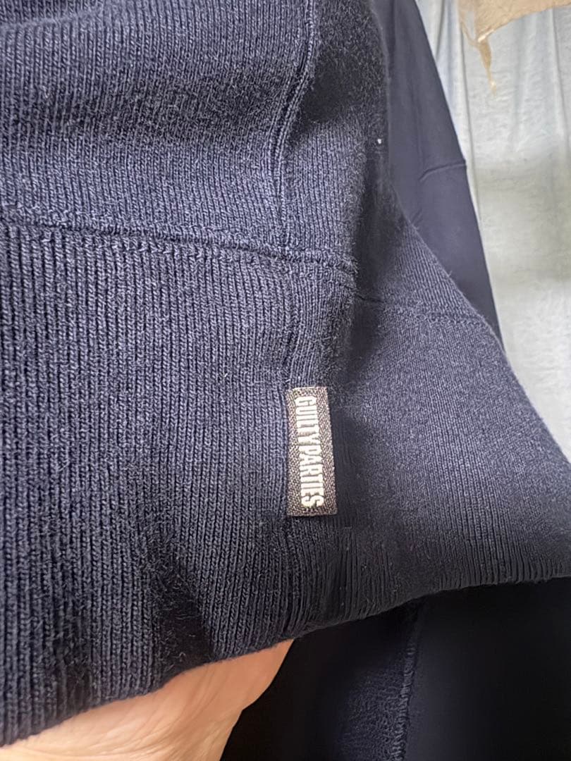 WACKO MARIA ダークネイビー パーカー ワコマリア Lサイズ 美品