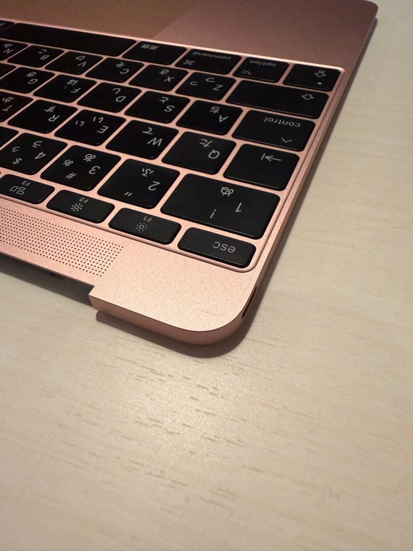 【ジャンク】MacBook 12インチ　2017 ローズゴールド キーボード