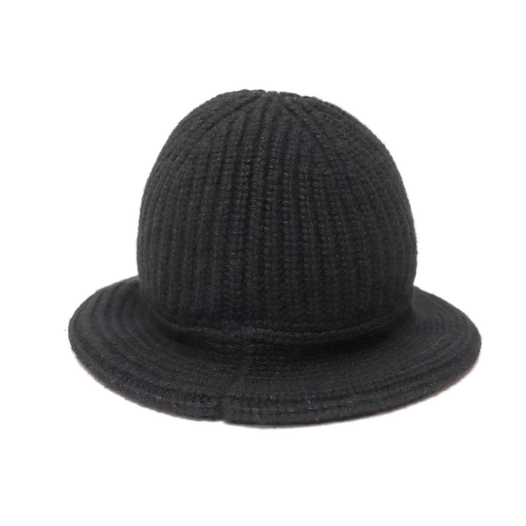 【新品同様】セリーヌ トリオンフ クロシェ バケットハット ニット帽 ビーニー