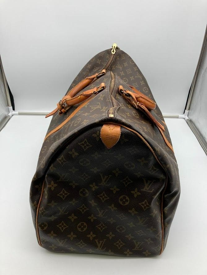 Louis Vuitton ボストンバッグ ブラウン モノグラム　キーポル60