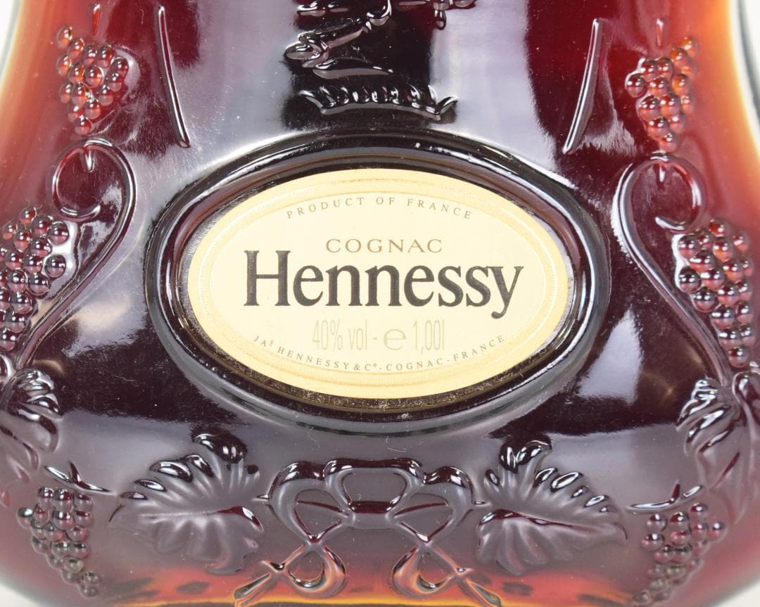 Hennessy コニャック ヘネシーXO ブランデー 金キャップ 箱付
