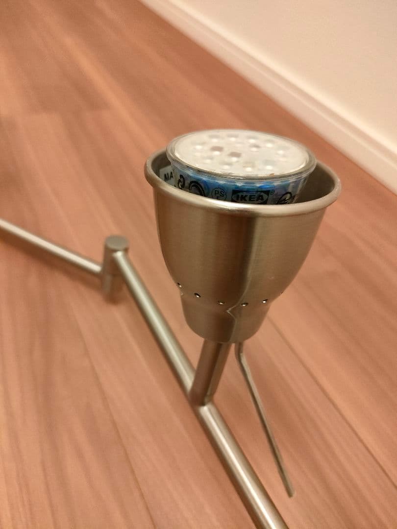 【半額以下】IKEAバロメーテルシーリングスポットライト5個（電球とリモコン付）