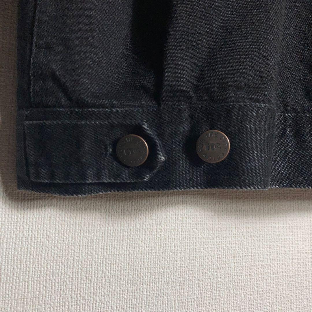 FTC‼︎ ジップブルゾン ジャケット ワンポイントロゴ 黒 M.