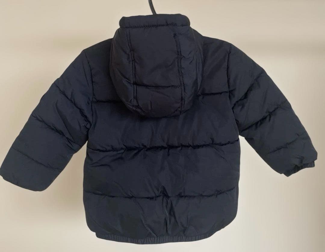 プチバトー　95cm ネイビー　中綿ダウン　極美品