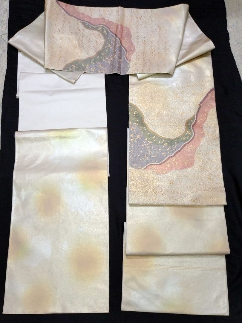 733　半額セール　やまと誂え　正絹　友禅　訪問着　 4点フルセット