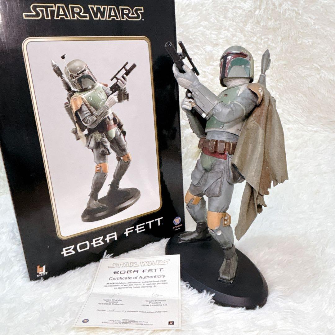 【200体限定】アタカス スターウォーズ ボバ・フェット フィギュア スタチュー