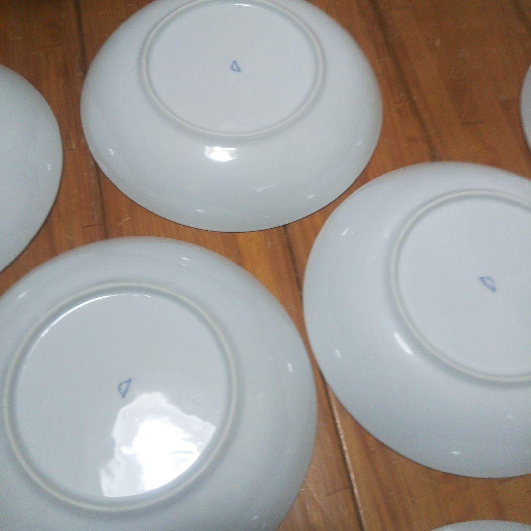 昭和レア物30年代古い深川製磁有田焼皿10枚揃いもう手に入らない飾り品未使用品