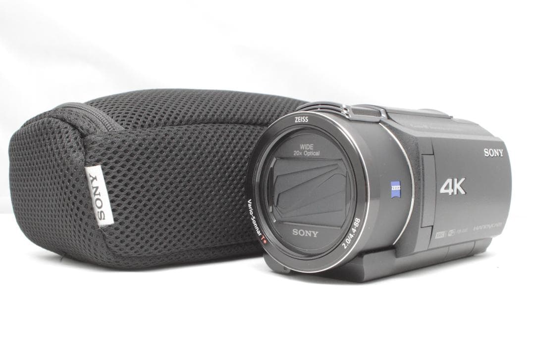 スマホ転送！美品！SONY FDR-AX45　４K　ビデオカメラ
