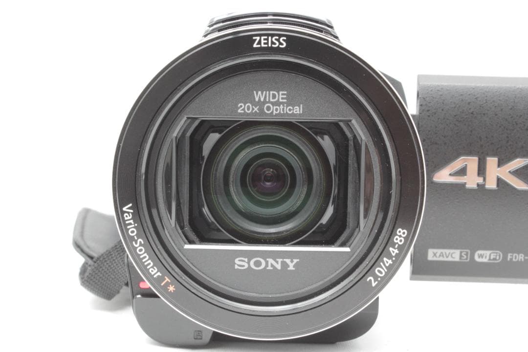 スマホ転送！美品！SONY FDR-AX45　４K　ビデオカメラ
