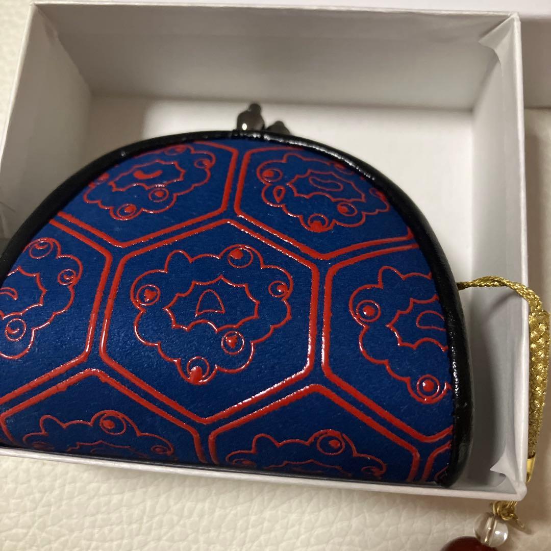 未使用　EXPO2025 ミャクミャク 甲州印伝 がまぐち　がま口