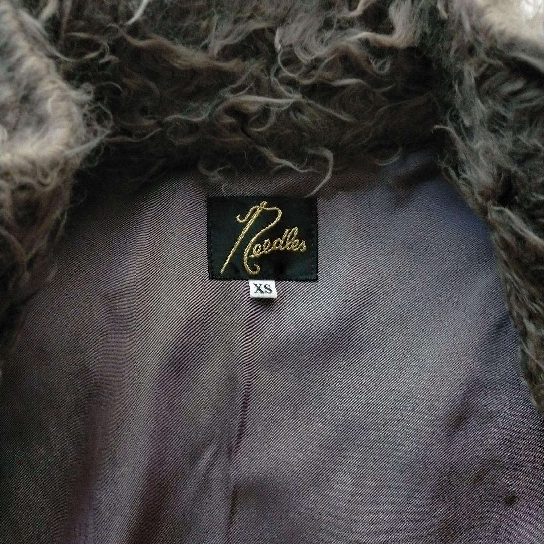 che 定価74800円　needles ファー　コート　フリース　ボア