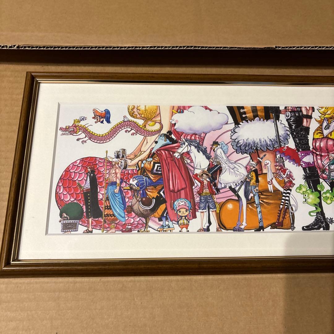 VIVRE CARD ONE PIECE つながる表紙イラスト 高級複製原画