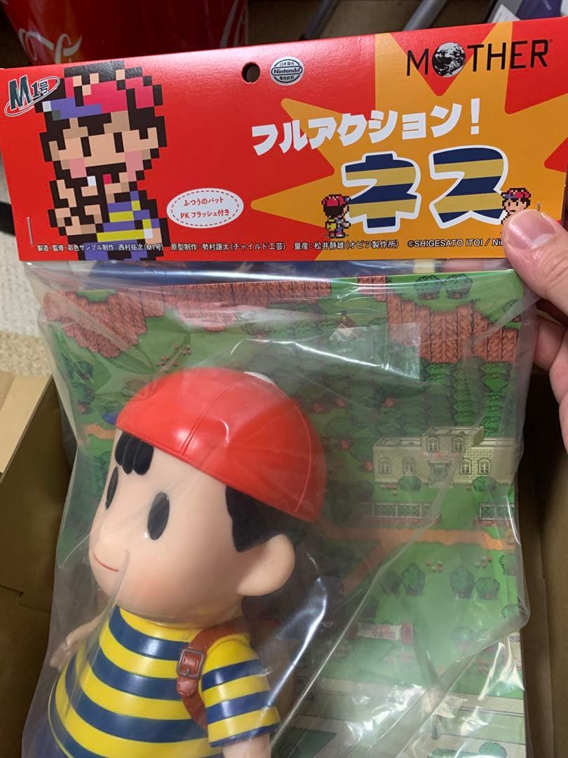 MOTHER2 ネス　ソフビ