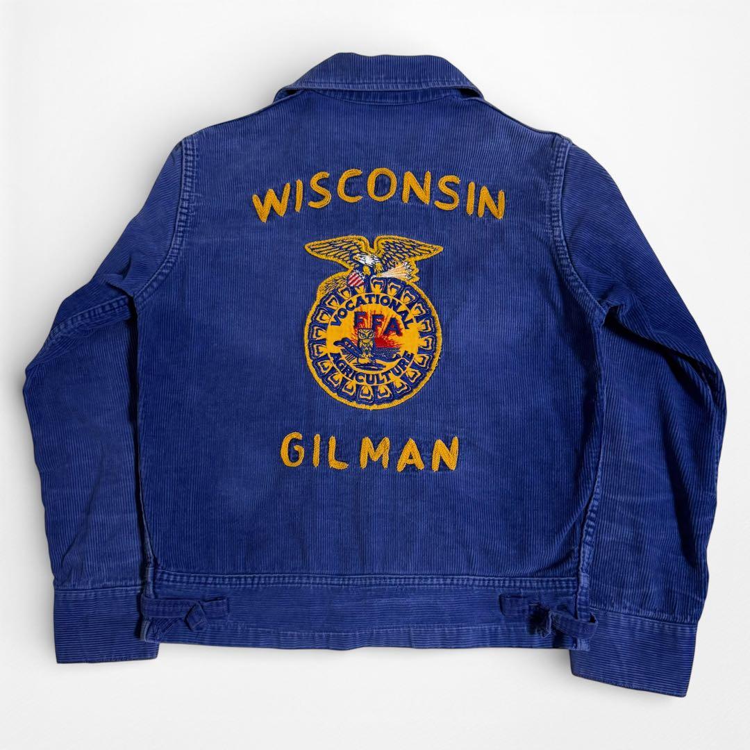 50s 60s FFA 希少 RAPIDジップ ファーマーズジャケット 36