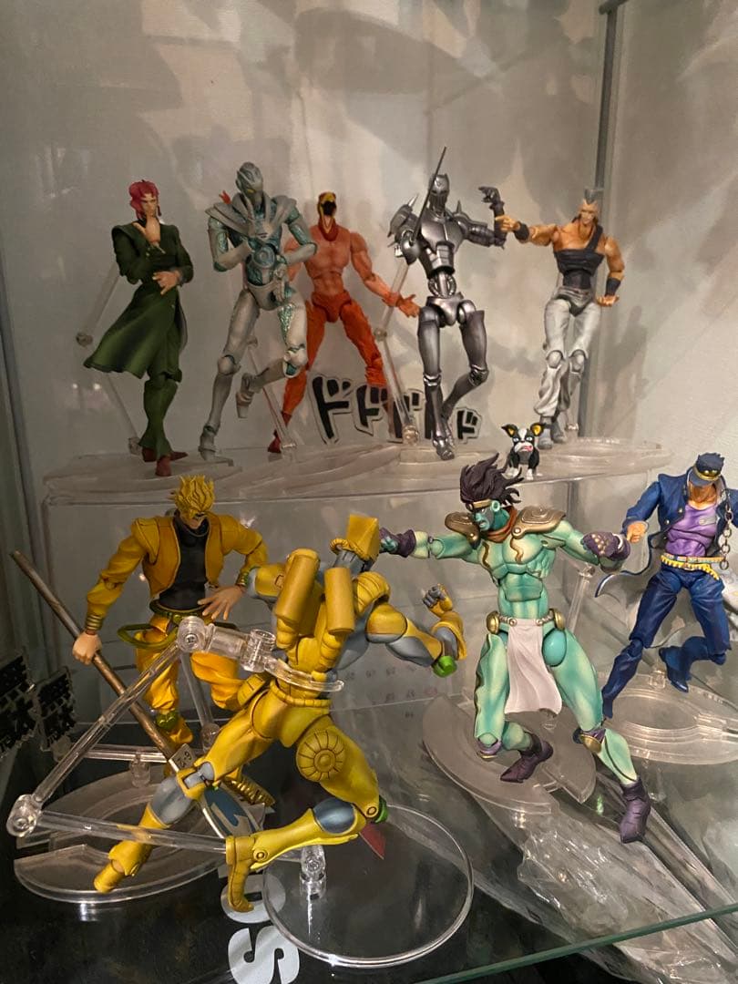 ジョジョ　超像可動　三部　9体セット