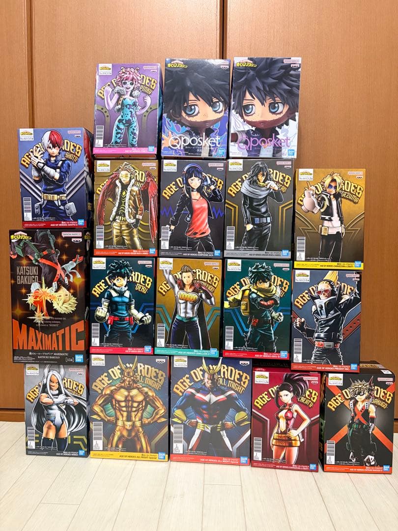 僕のヒーローアカデミア フィギュア １８体セット　未開封　５６