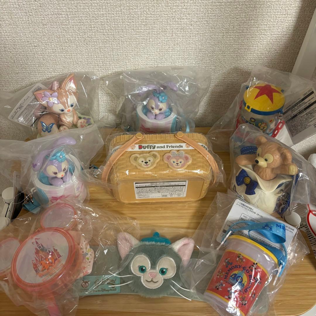 未使用　ディズニー　スナックケース　40周年　ダッフィー　スーベニア