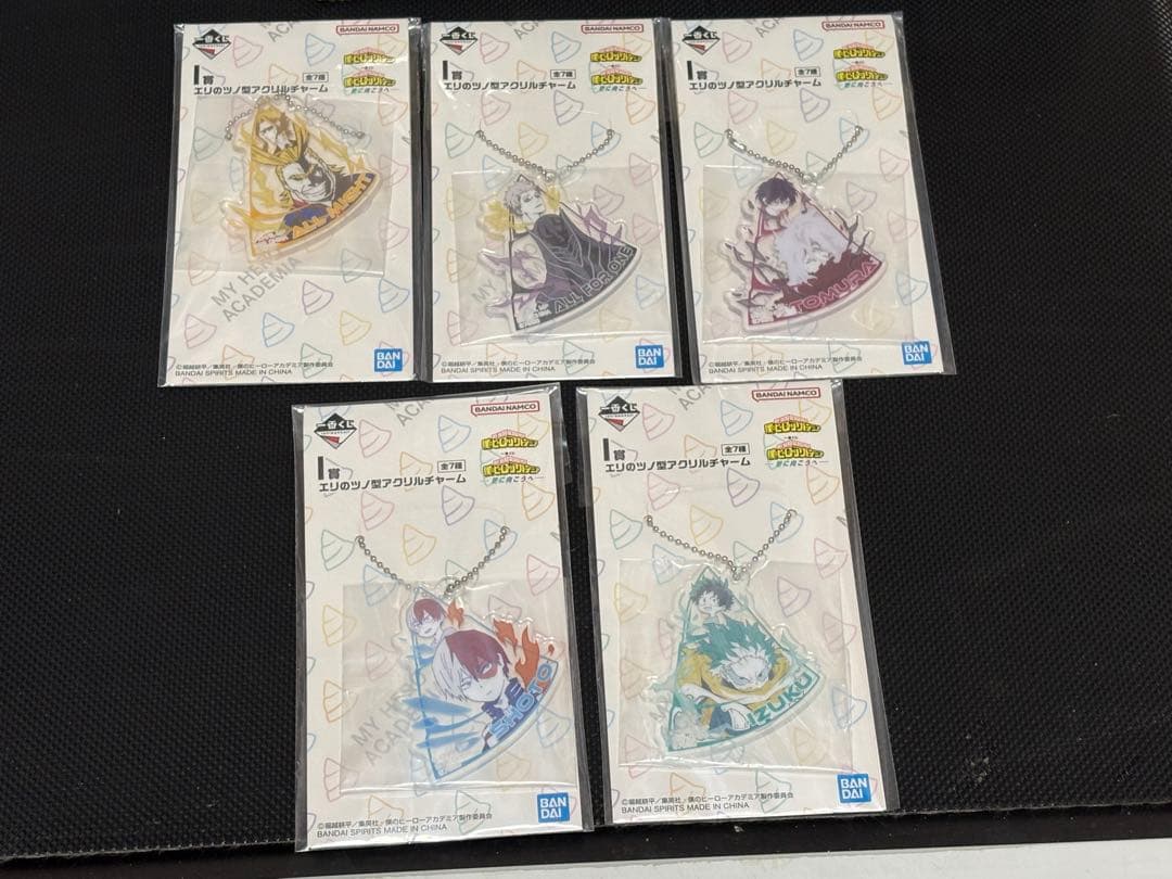 僕のヒーローアカデミア ラスト賞、A.B.C.D.E賞その他下位賞セット