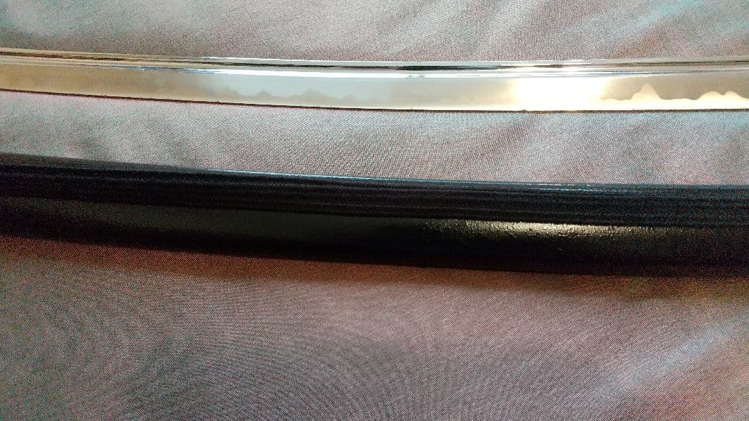 【樋入り互の目丁子乱れ】模造刀 舞踊 模擬刀 拵え 喰出し鍔 刀剣 日本刀 刀