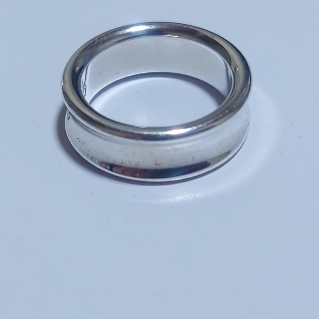極美品 ティファニー リング ナロー 10号 1837 シルバー 1997