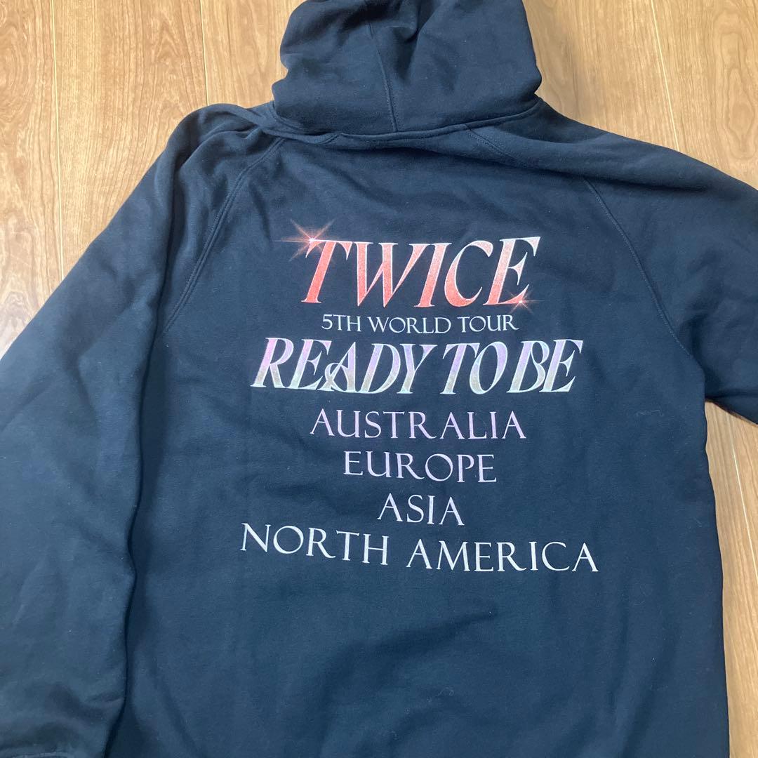 TWICE 5TH WORLD TOUR READY TO BE パーカー