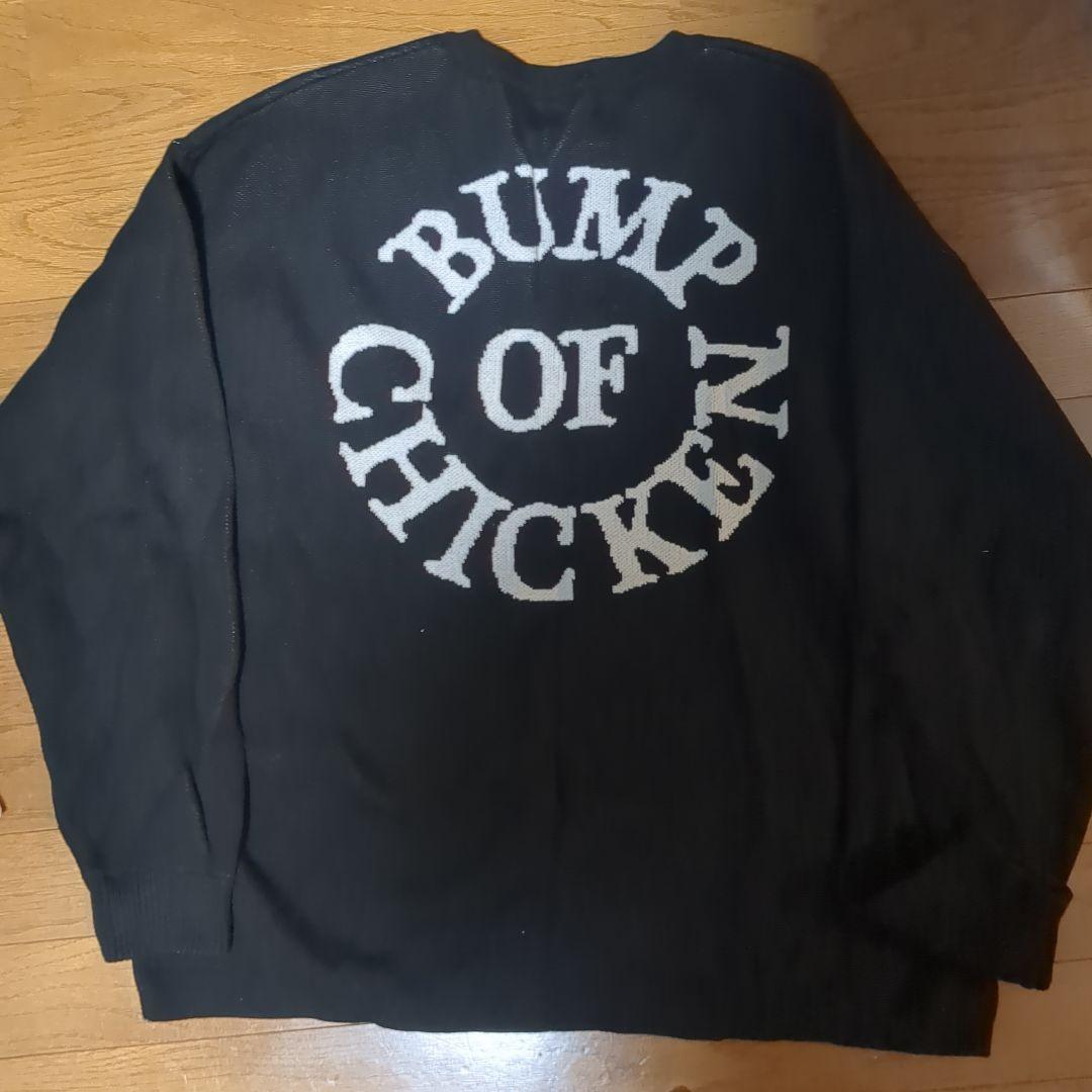 BUMP OF CHICKEN Logo Knitwear/BLACK Lサイズ