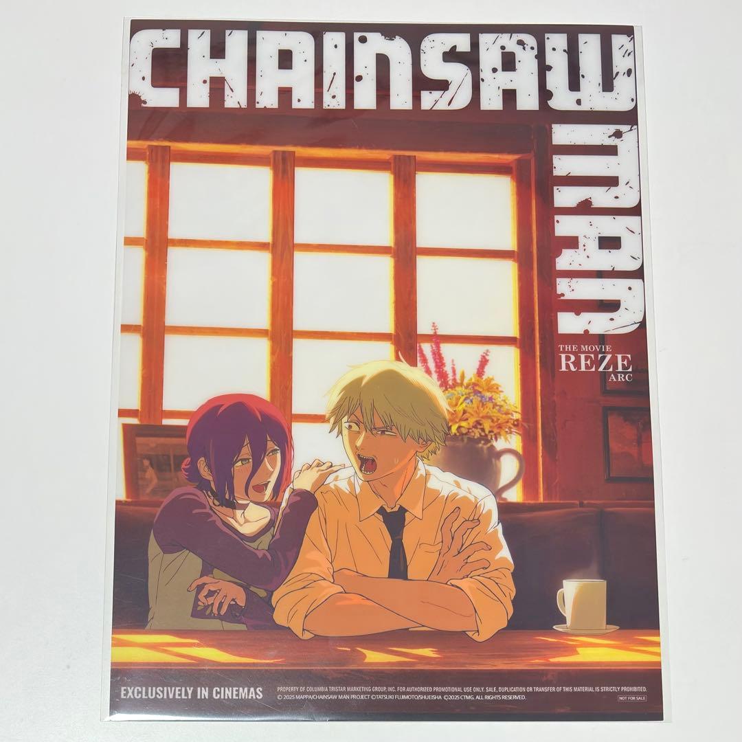 チェーンソーマン　韓国　映画　特典　レゼ　 A3ポスター　4枚セット