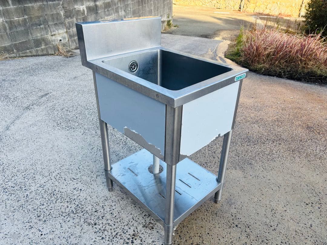 M10★タニコー★1槽シンク 業務用 ステンレス 業務 シンク 飲食 厨房 店舗