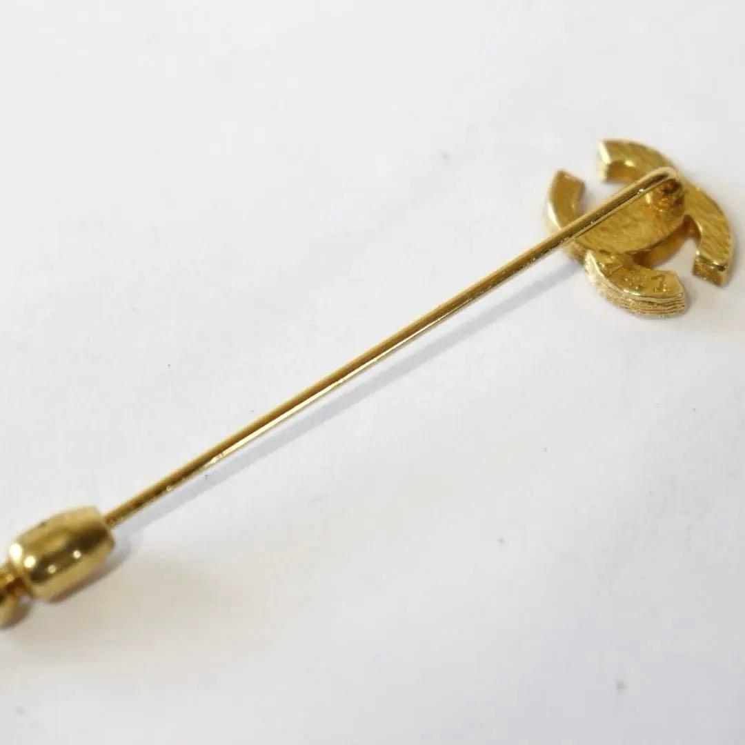 CHANEL シャネル ピンブローチ ゴールド ココマーク ヴィンテージ