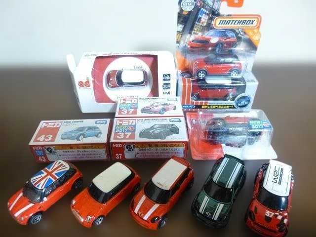 トミカサイズ ミニクーパー ミニカーコレクションセット