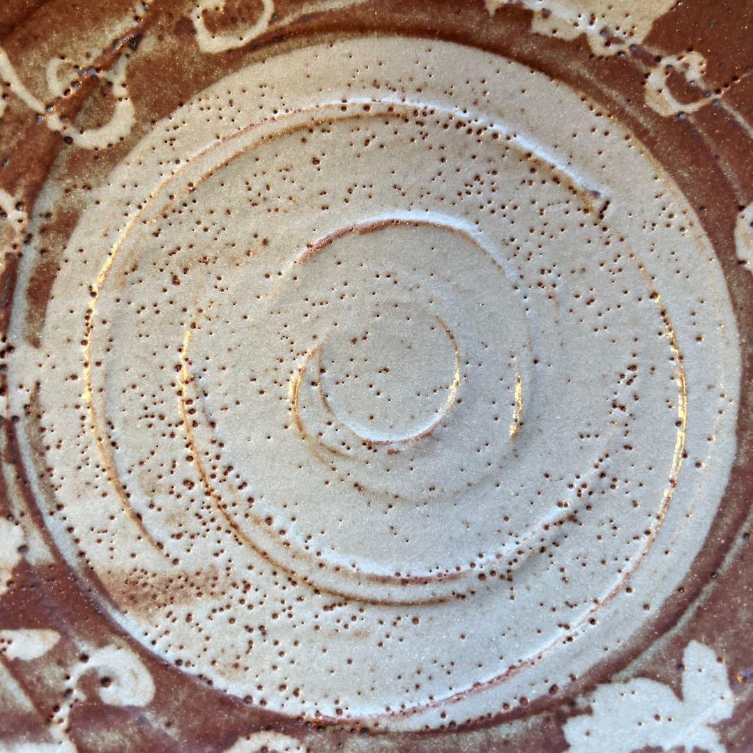 松崎健　志野大皿　傑作