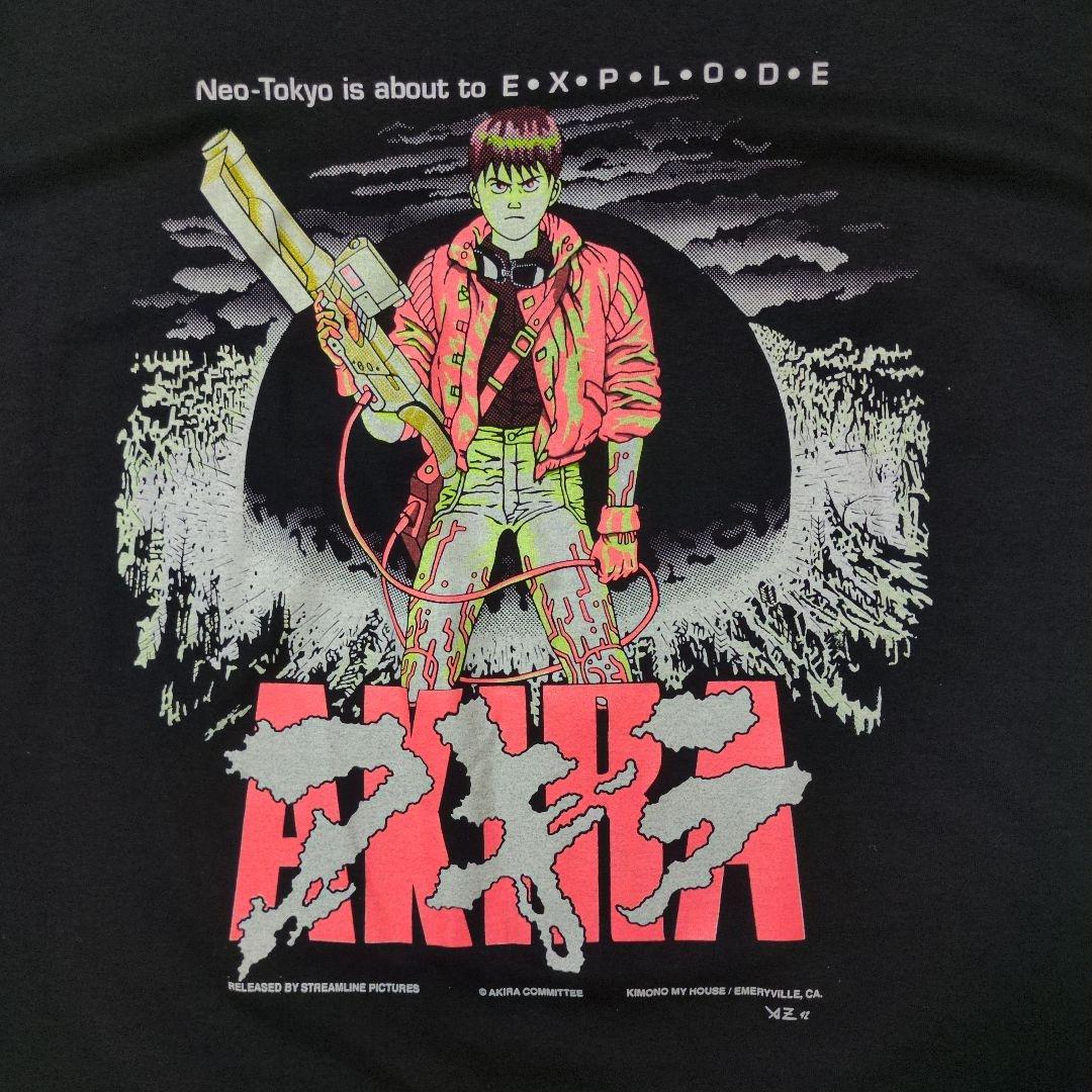 激レア！蓄光プリント アキラTシャツ　キモノマイハウス