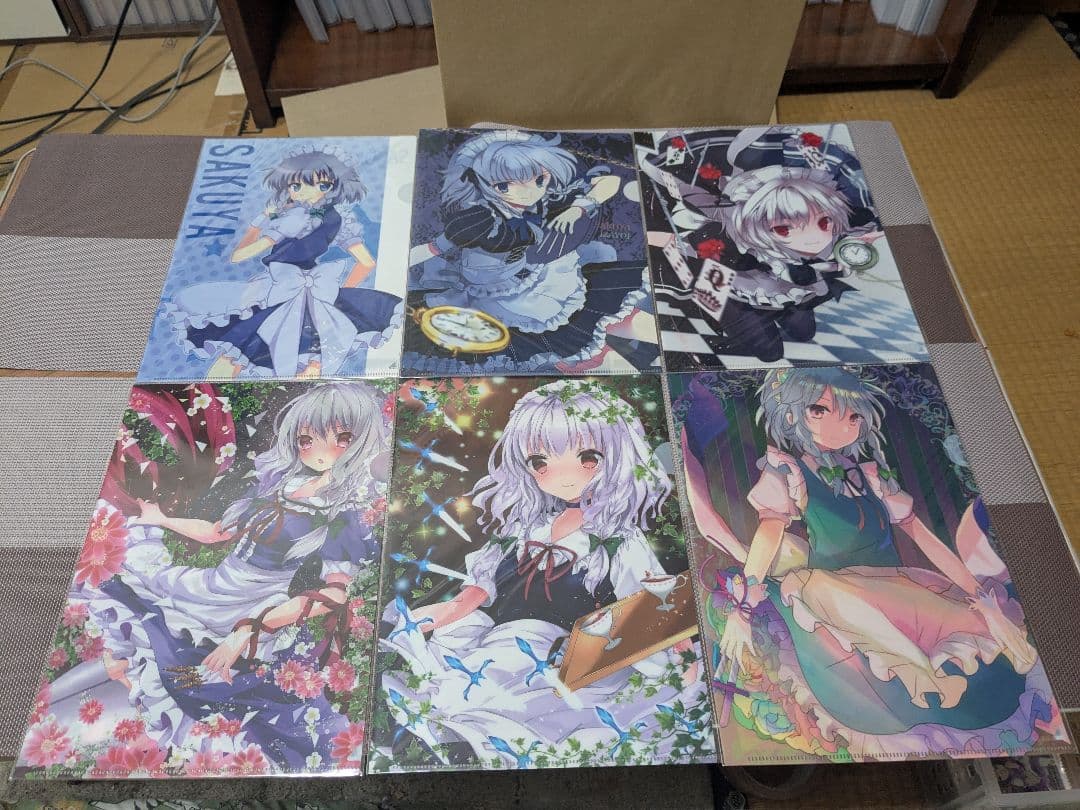 東方project　十六夜咲夜　クリアファイルセット①