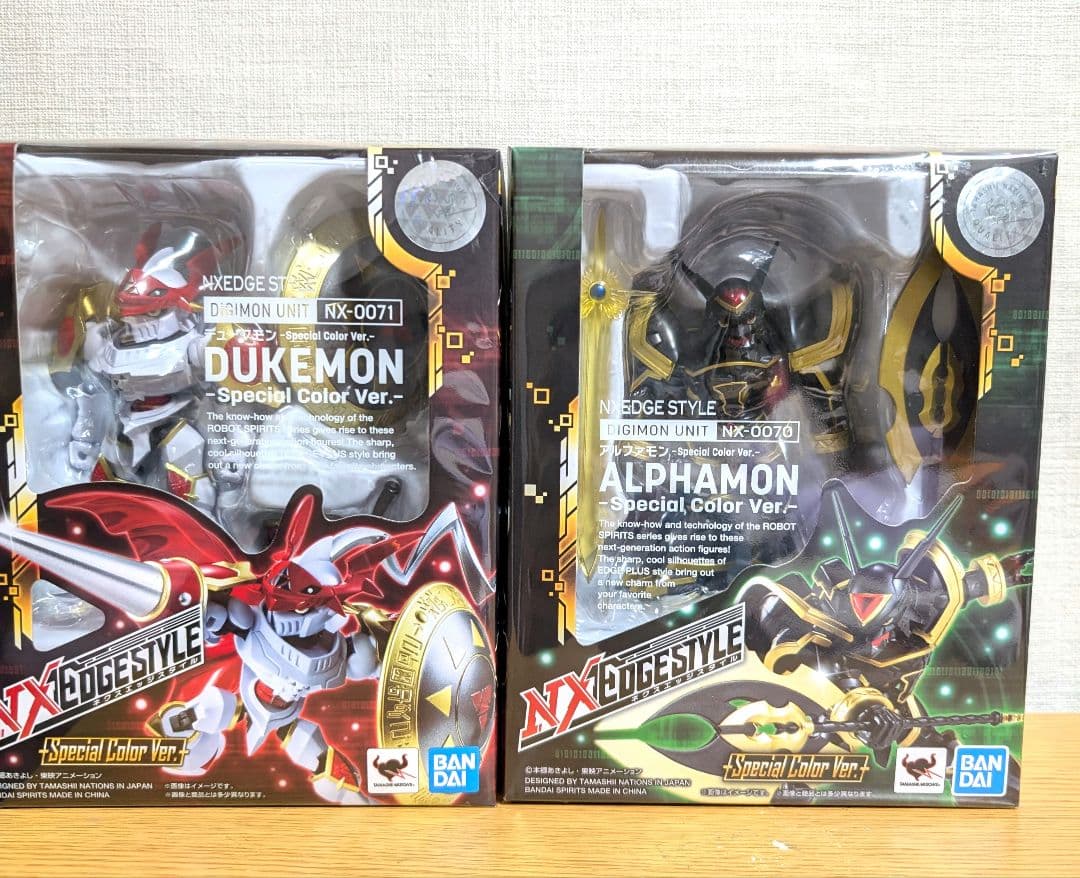 ネクスエッジ　デジモンフィギュア　2種セット