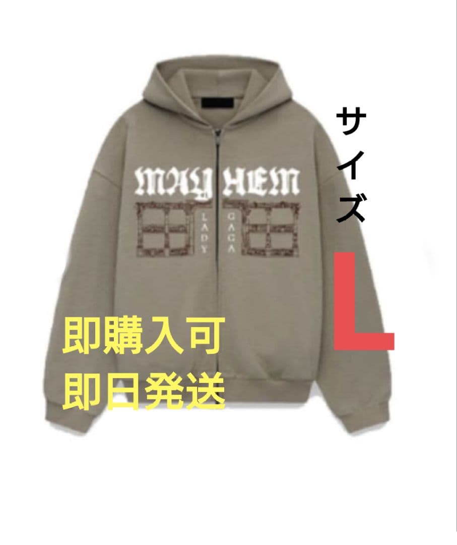 レディーガガ メイヘム パーカー　L