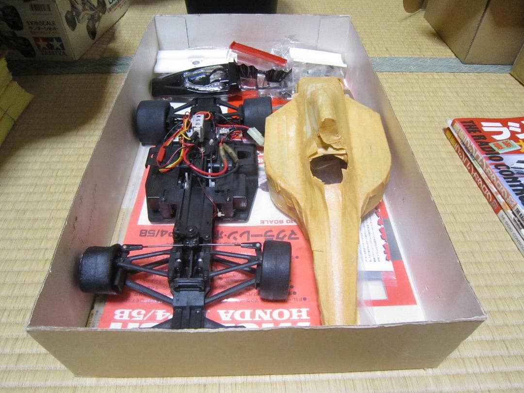 京商 1/10 電動RC F1レーサー マクラーレン ホンダ MP/5B 送料込