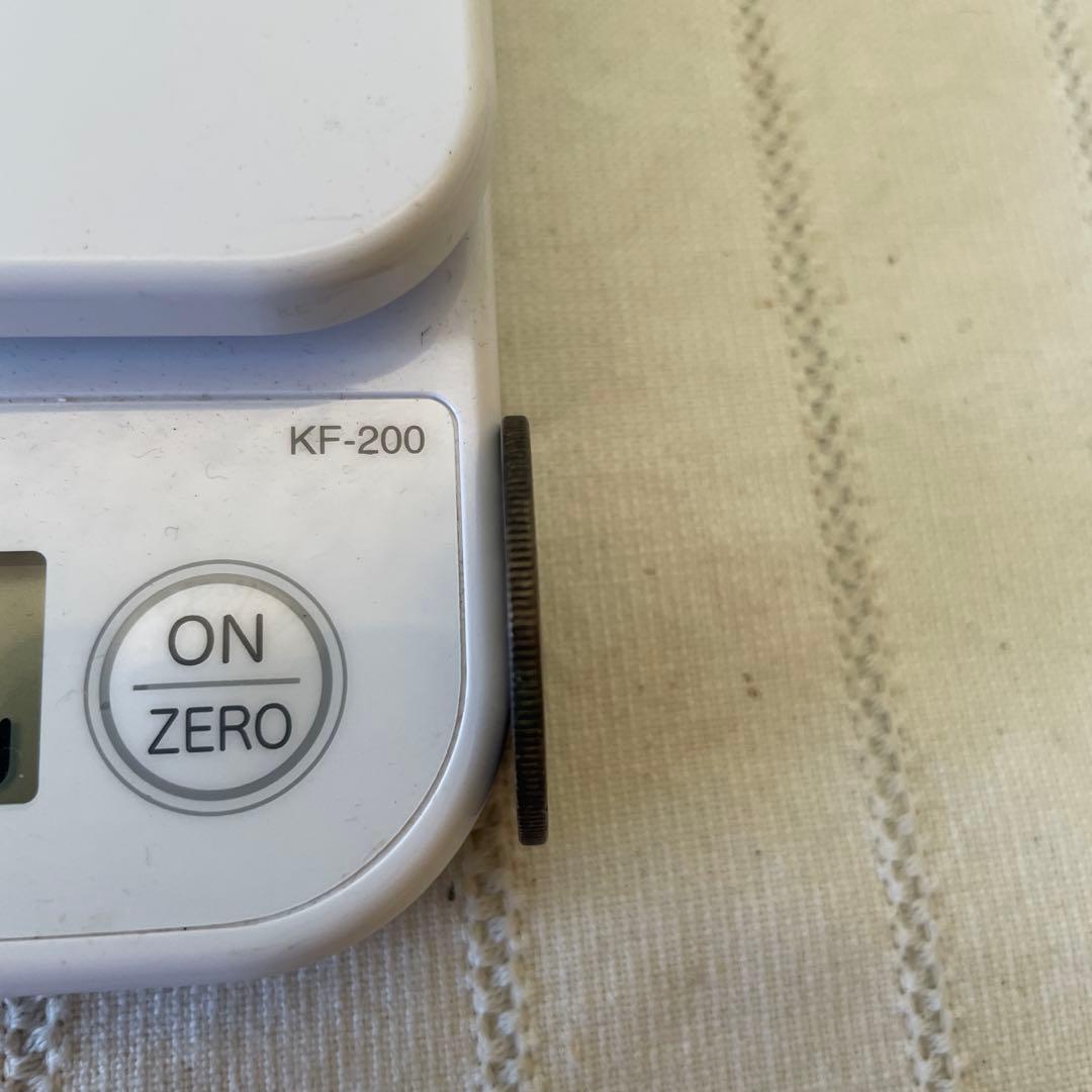 明治30年 竜50銭銀貨（下切） 実測約13g