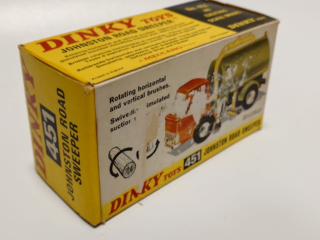 【SALE】DINKY No.451 JOHNSTON ROAD SWEEPER