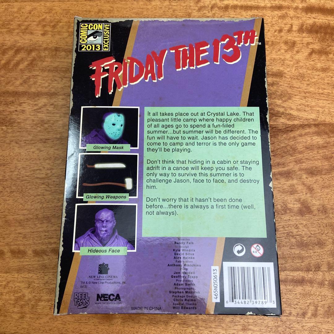 NECA 13日の金曜日 2013 コミコン限定版Jason フィギュア 未開封