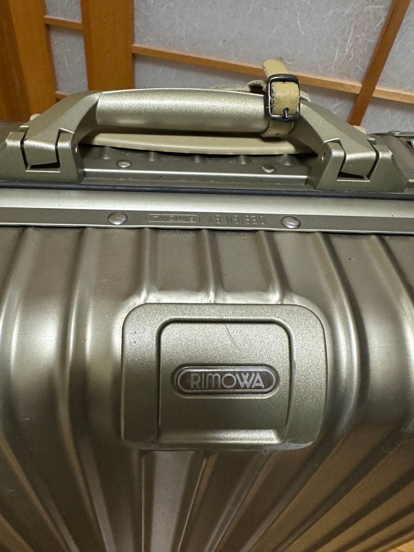 RIMOWA☆リモワスーツケース　トパーズチタニウム32L機内持ち込み可能