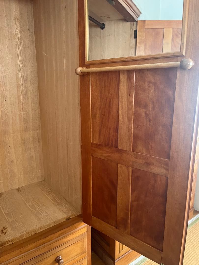 松本民藝家具系　九州民藝家具つくし民藝洋服箪笥