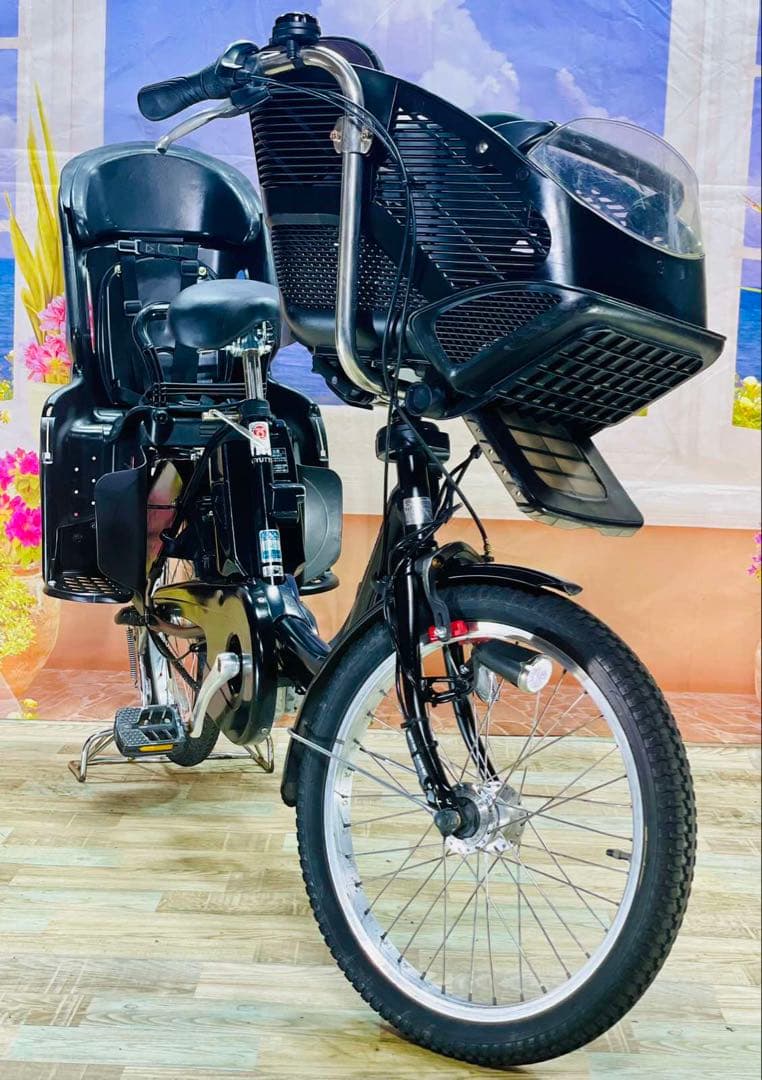 限定価格！パナソニックギュット⭐️13AH！子供乗せ電動アシスト自転車Y2852