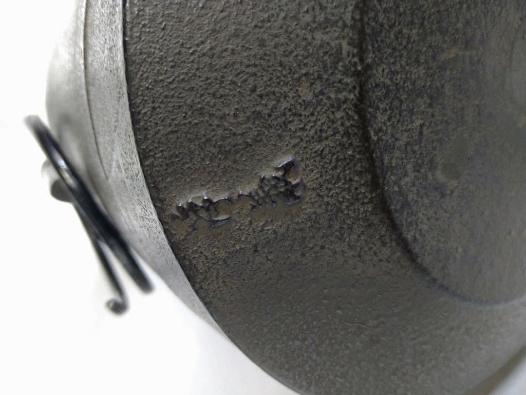 釜師浄義 松地紋 筒釜 茶釜 鉄釜 風炉釜 茶道具