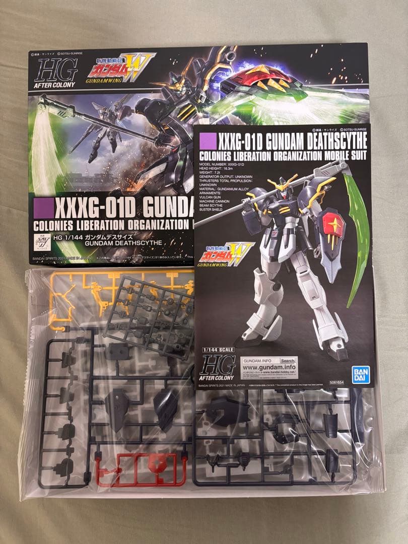 HG 1/144 GUNDAM DEATHSCYTHE & HELL 2体セット